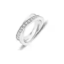Bild 1 von JETTE Damenring WRAPPED 86952408