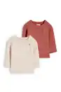 Bild 1 von C&A Multipack 2er-Baby-Pullover, Rosa, Größe: 50