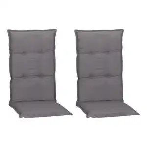 Beo Saumauflage für Hochlehner Tanana grau Polyester-Mischgewebe B/H/S: ca. 46x118x8 cm 2er Set