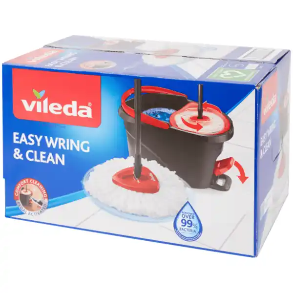 Bild 4 von Vileda Wischmopp mit Rotationseimer Easy Wring & Clean