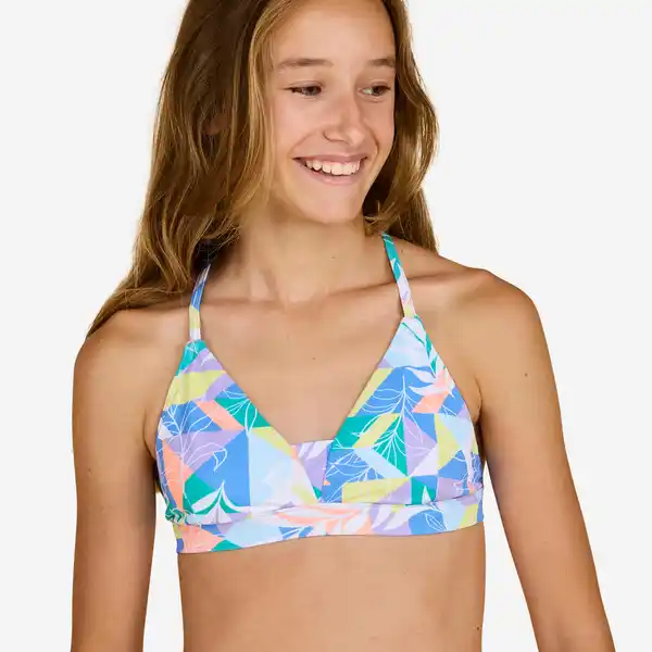 Bild 1 von Bikini-Oberteil Mädchen Triangle 500 Lizy violett