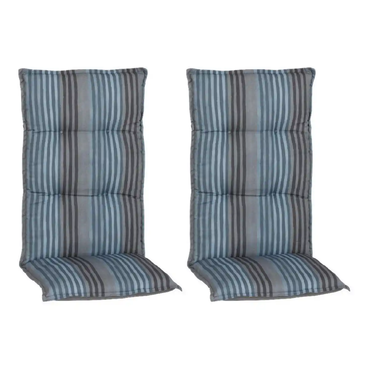 Bild 1 von Beo Saumauflage für Hochlehner Tissa blaugrau Polyester-Mischgewebe B/L/S: ca. 46x118x8 cm 2er Set