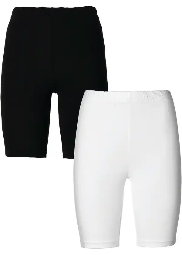 Bild 1 von Radlerhose mit Stretch (2er Pack), 36/38, Weiß