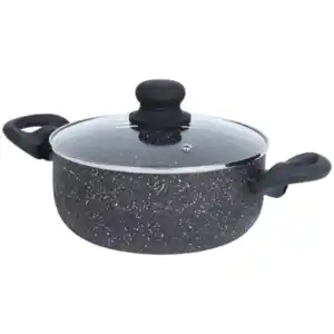 Kasserolle mit Graniteffekt-Beschichtung