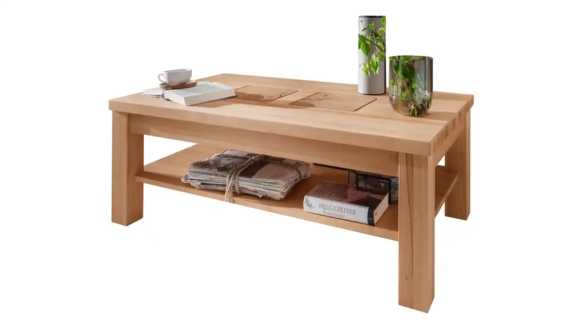 Bild 1 von Couchtisch Massivholz Kernbuche geölt 118 x 70 cm - LUIS