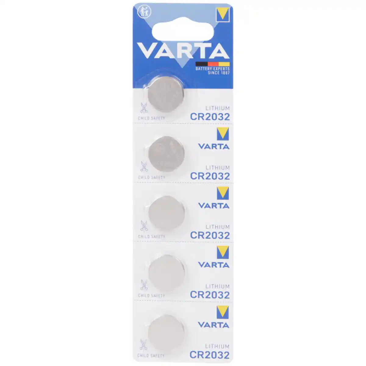 Bild 1 von Varta Knopfzellen-Batterien CR2032