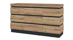 Kommode Coast Evoke Eiche - grau 161 cm - CORTE