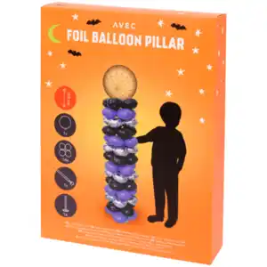 Avec Folienballon-Säule für Halloween