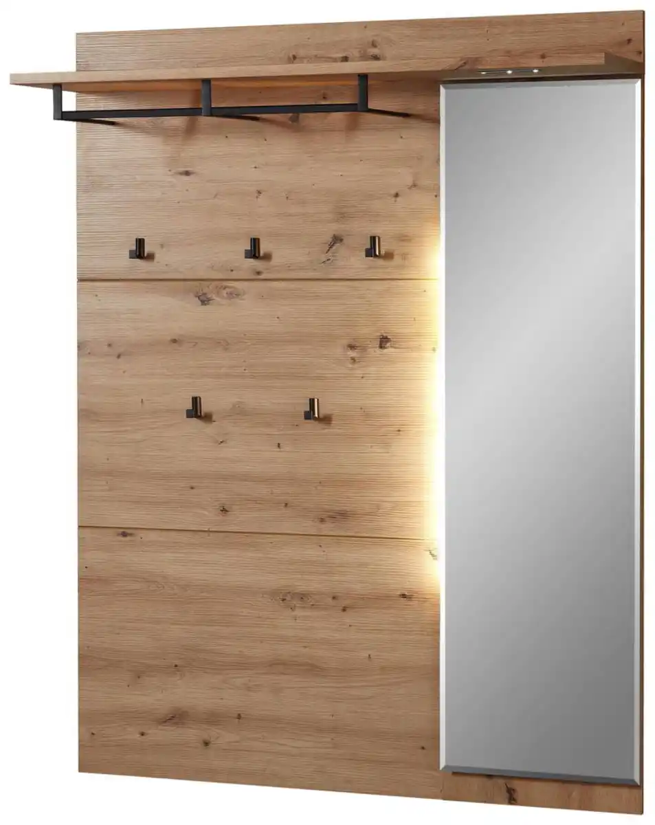 Bild 1 von Voleo XL-Garderobenpaneel DETROIT, Holznachbildung