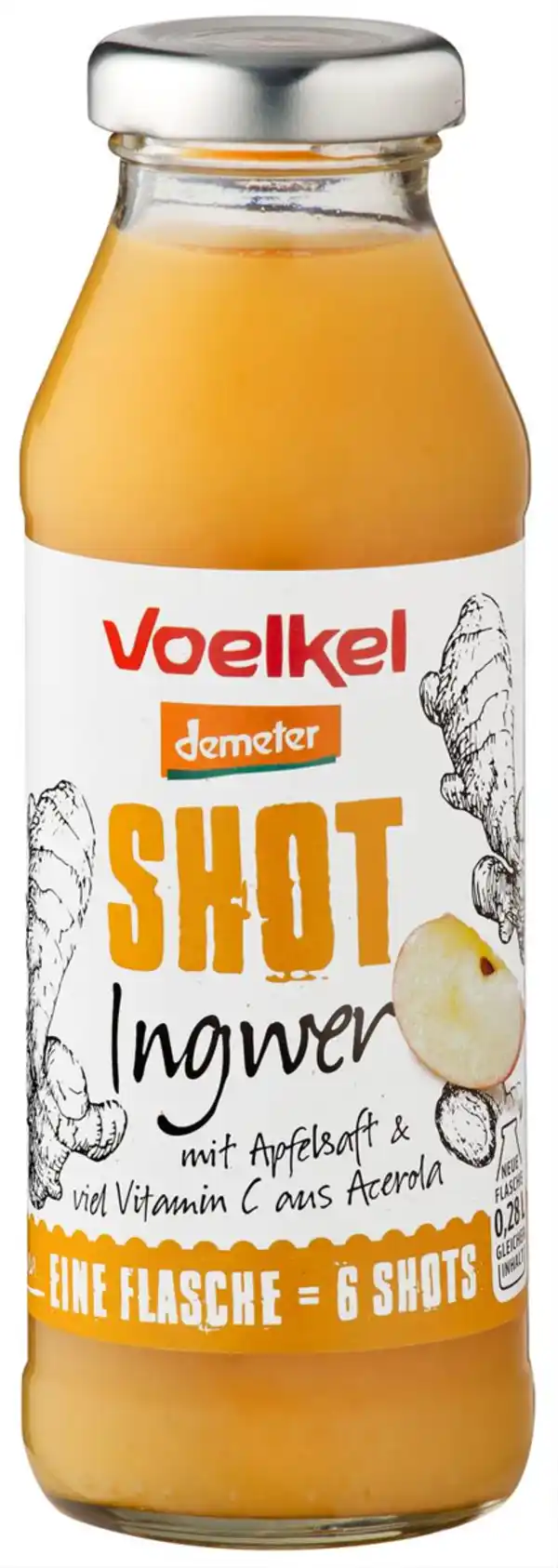 Bild 1 von VOELKEL Demeter Shot, 280-ml-Fl.