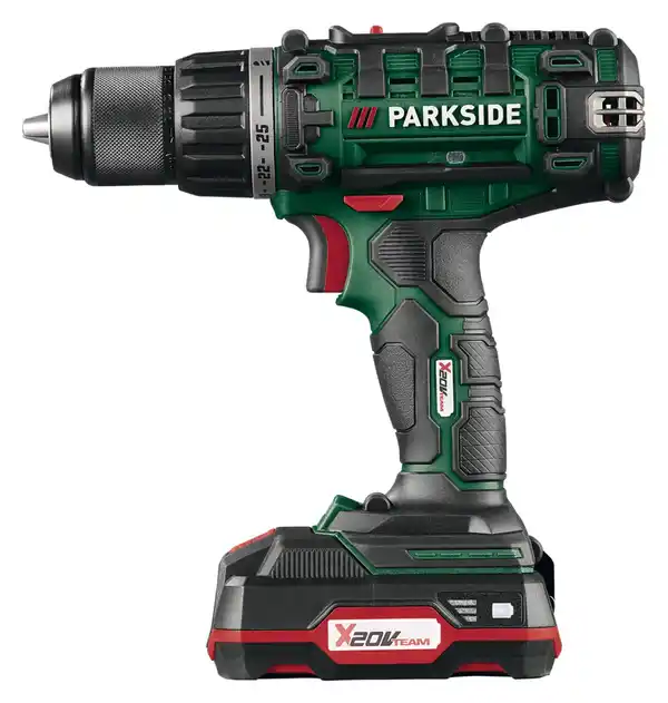 Bild 1 von PARKSIDE® Akku-Bohrschrauber 20 V »PABS 20-Li G8« + 2 Akkus