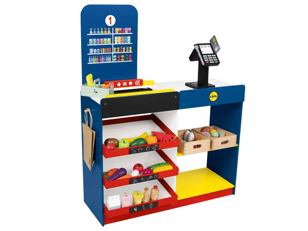 Bild 1 von PLAYTIVE® Holzspielzeug »Lidl Supermarkt«