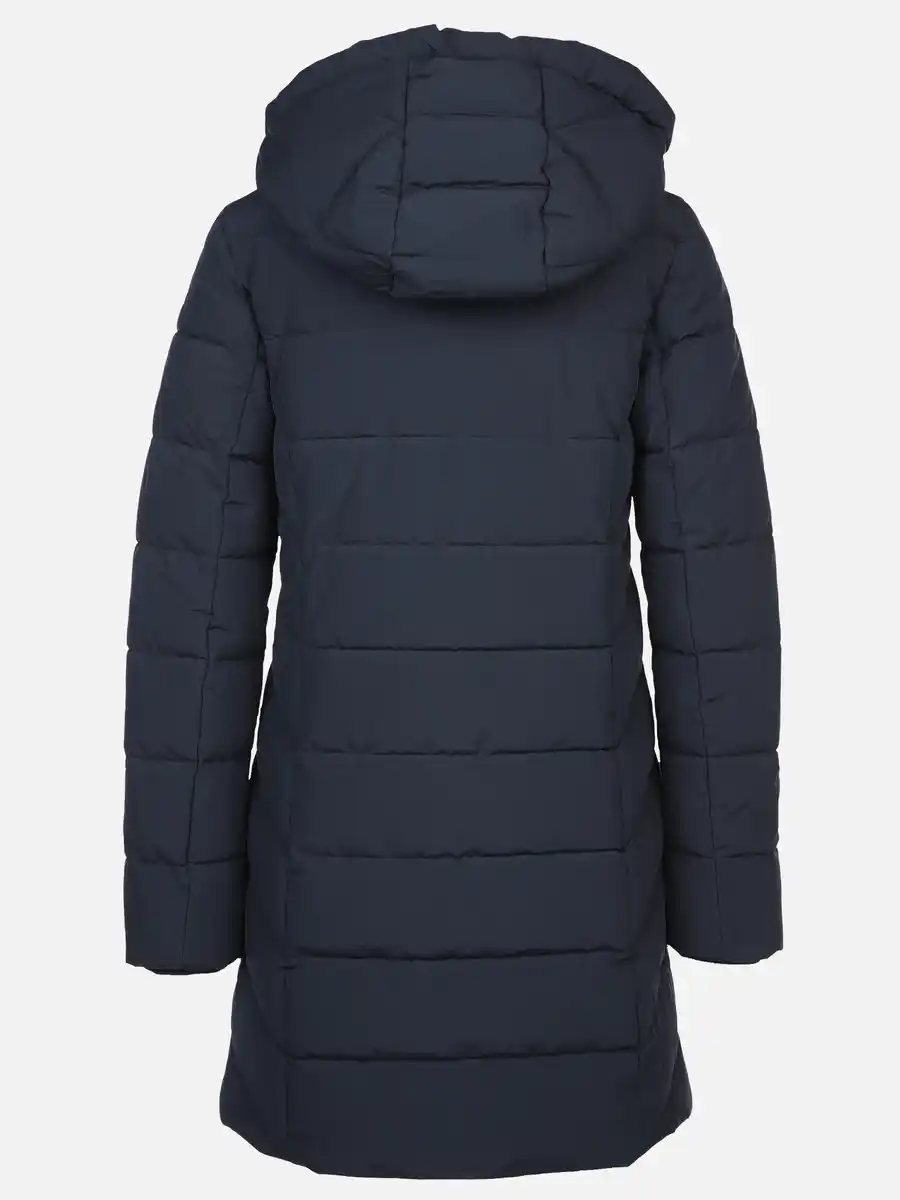 Bild 2 von Damen Steppmantel mit Kapuze Marine