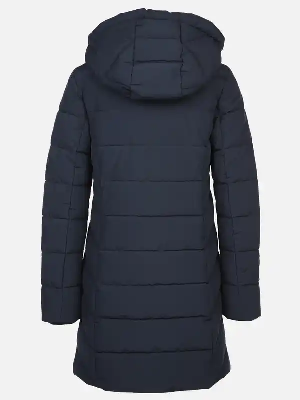 Bild 2 von Damen Steppmantel mit Kapuze Marine