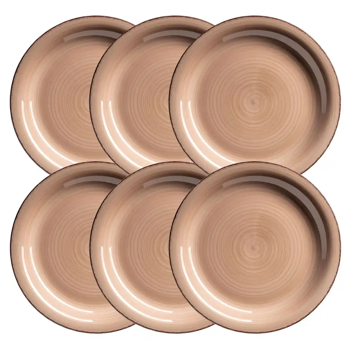 Bild 1 von Teller flach 27 cm, 6-er Set, BEIGE