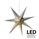 Bild 2 von AMARE LED-Stern 60 x 20 x 60 cm,  Silber