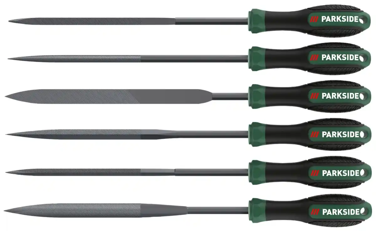 Bild 2 von PARKSIDE® Schlüsselfeilen-Set »fein«, 6-teilig