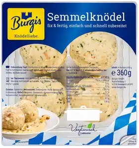 BURGIS Semmelknödel, 360-g-Packg.