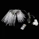 Bild 2 von Lichterkette Eiszapfen 40 LED inkl Fernbedienung 104m weiß