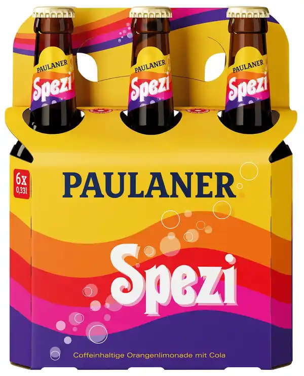 Bild 1 von PAULANER Spezi, 6 x 0,33-l-Fl.