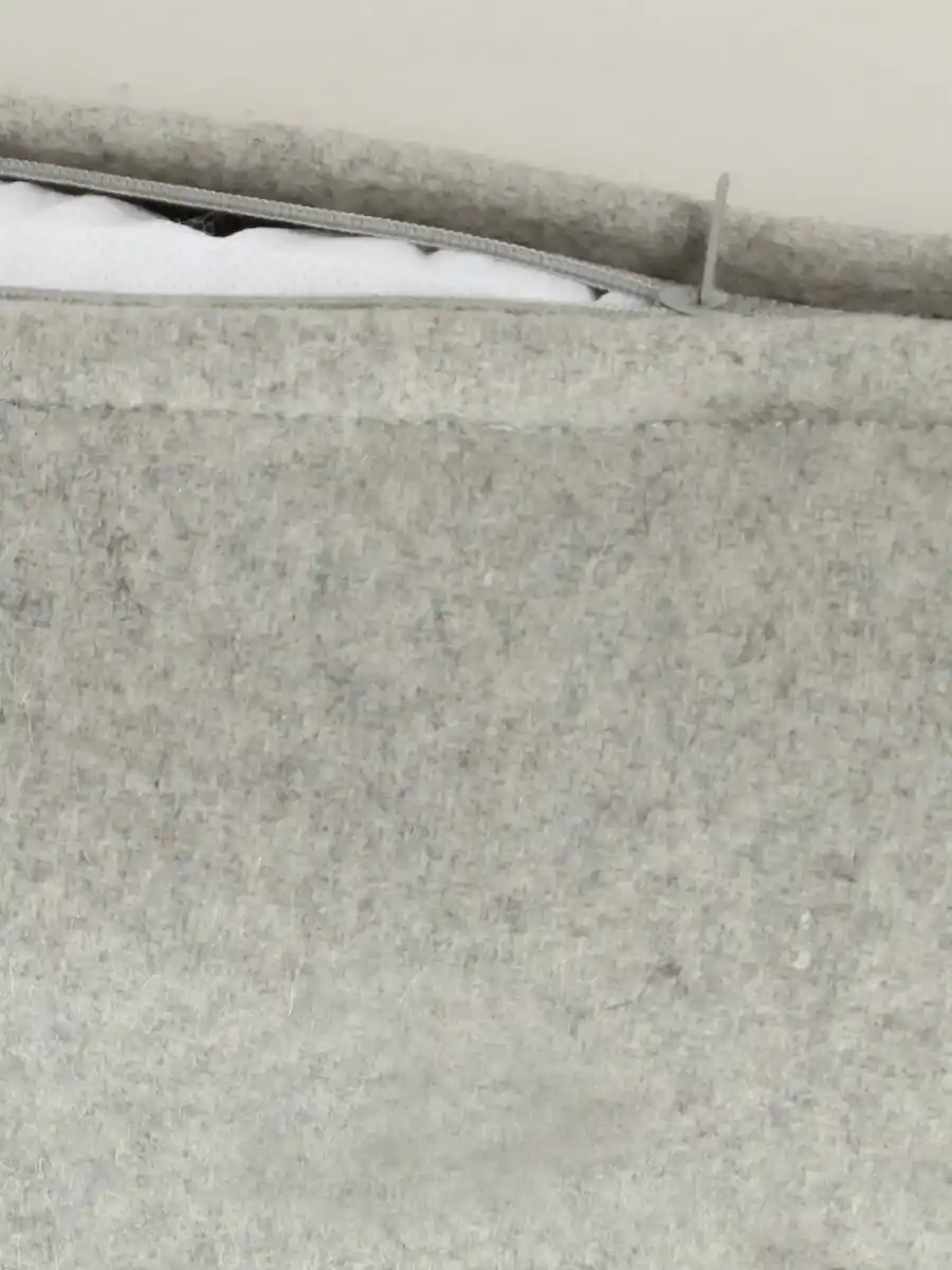 Bild 3 von Dekokissen Hirsch mit Füllung, 45x45cm Grau