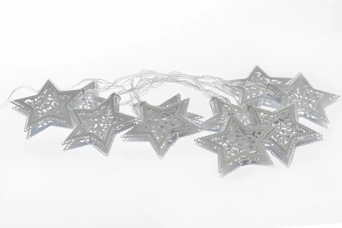 Bild 2 von My Flair LED Lichterkette Stern, 200 cm, weiß