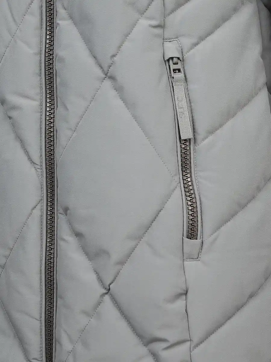 Bild 4 von Damen Steppmantel mit Kapuze Türkis