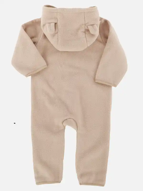 Bild 3 von Baby Overall mit Kapuze Beige