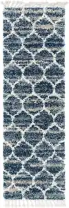 Teppich "Top Shag" Läufer Blau CA10107