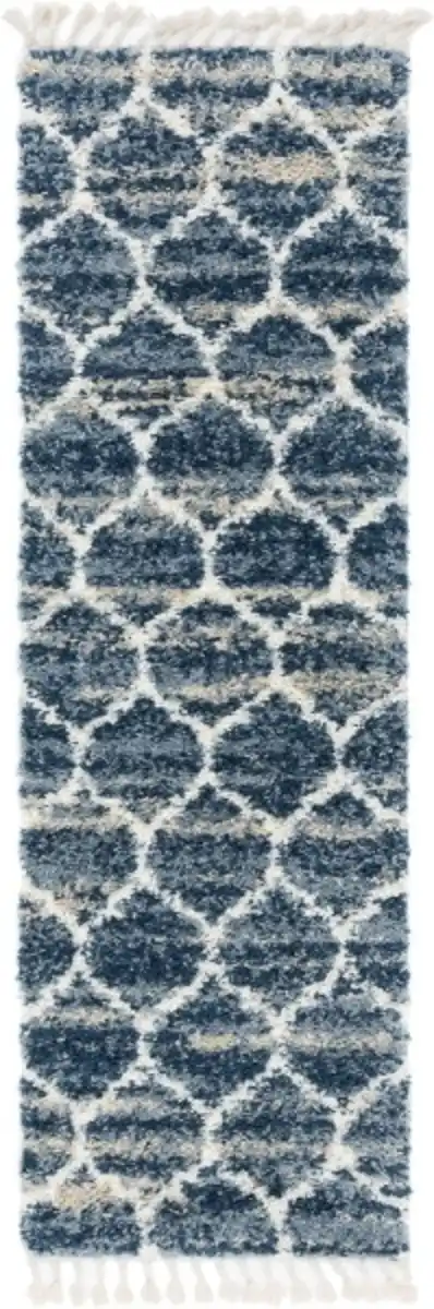 Bild 1 von Teppich "Top Shag" Läufer Blau CA10107