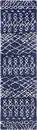 Bild 1 von Teppich "Temara Shag" Läufer Marineblau CA10338