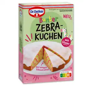 DR. OETKER Bunter Zebrakuchen*