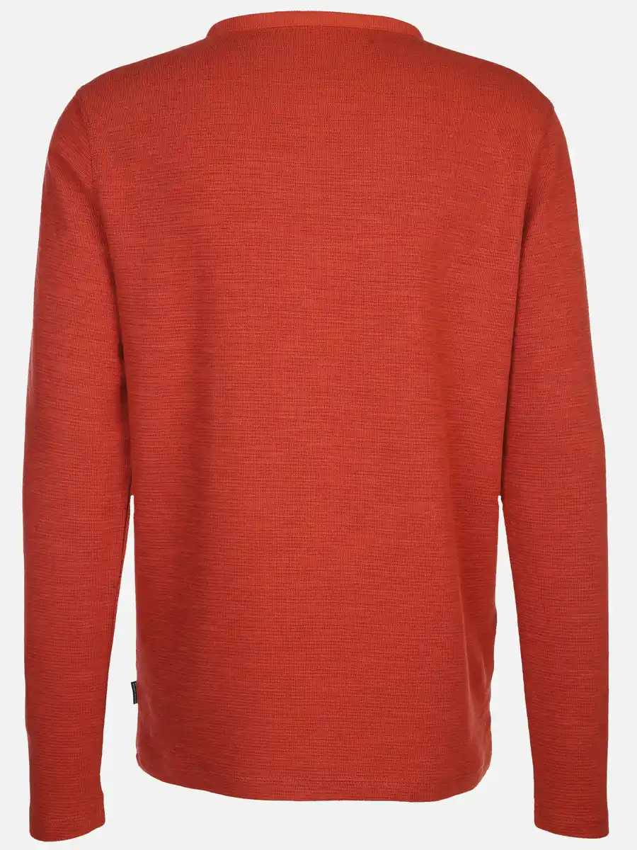 Bild 2 von Herren Henleyshirt Orange