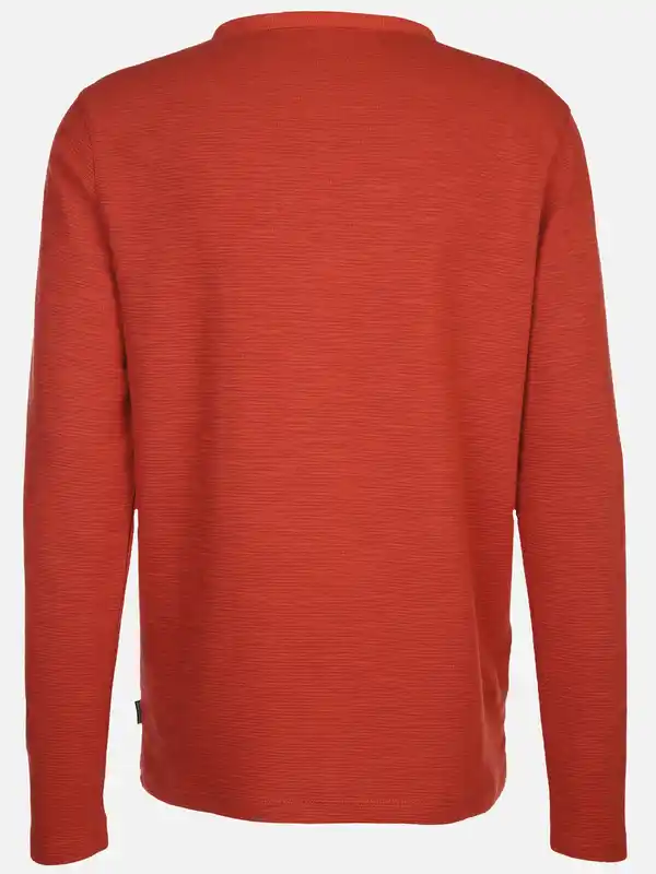 Bild 2 von Herren Henleyshirt Orange