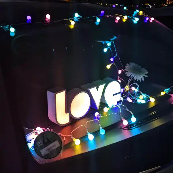 Bild 3 von X4-LIFE LED Kugeln Lichterkette RGB