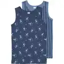 Bild 1 von Jungen-Unterhemd 2er-Pack, Navy, 98/104
