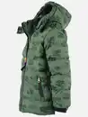 Bild 3 von Kinder Jungen Jacke mit Alloverprint Grün