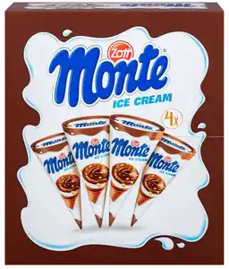 ZOTT Monte Ice Cream, 4 St. = 340-ml-Packg.