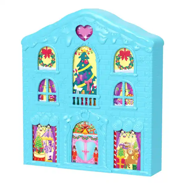 Bild 1 von MATTEL Adventskalender-Haus »Polly Pocket«