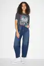 Bild 1 von C&A CLOCKHOUSE-Balloon Jeans-High Waist, Blau, Größe: 44