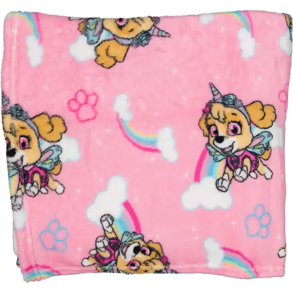 Bild 1 von Fleecedecke Paw Patrol, Rosa, ONE SIZE