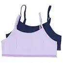 Bild 1 von Bauchfreies Teenagertop Nahtlos 2er-Pack, Lavandel, 134/140