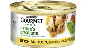 PURINA GOURMET Nature's Creations reich an Huhn