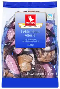 WEISS Lebkuchen-Allerlei, 400-g-Beutel