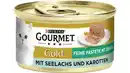 Bild 1 von PURINA GOURMET Gold Feine Pastete mit Seelachs & Karotten