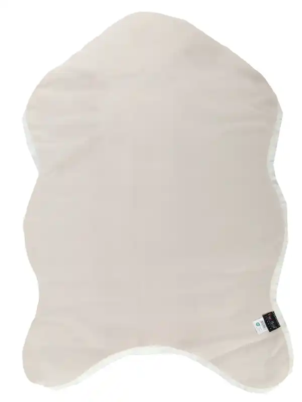 Bild 2 von Teppich in Felloptik 60x90cm Weiß