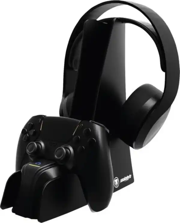 Bild 1 von Snakebyte snakebyte DualCharge & Headset Stand PS5 (black)