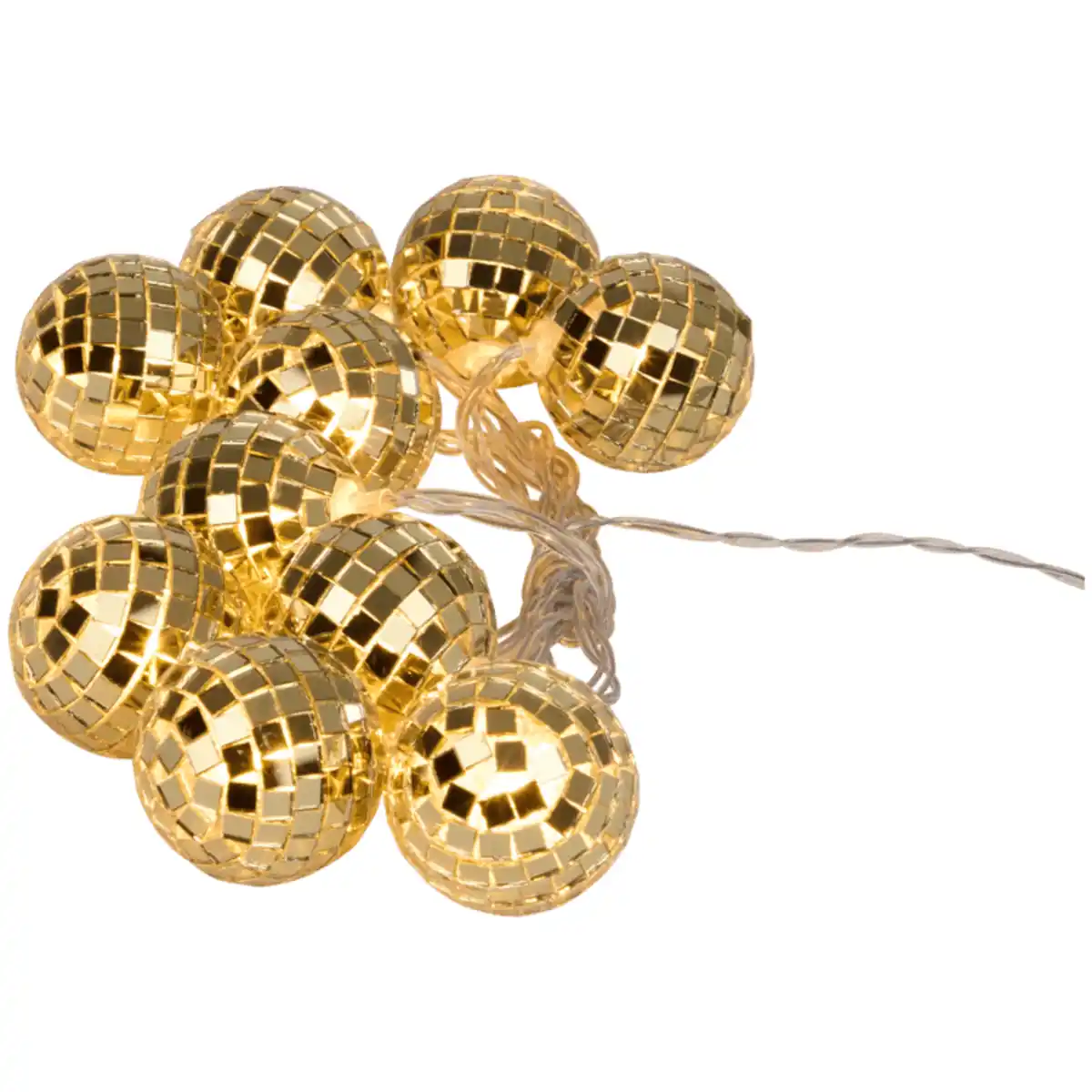 Bild 2 von Lichterkette mit Diskokugeln