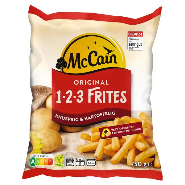 Bild 1 von MCCAIN 1-2-3 Frites Original 750 g