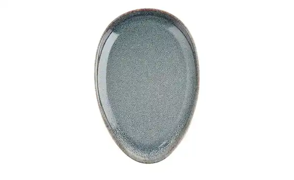 Bild 1 von Peill+Putzler Platte oval, 25,7 cm  Albero blau Porzellan Maße (cm): B: 18 H: 3,2 Geschirr